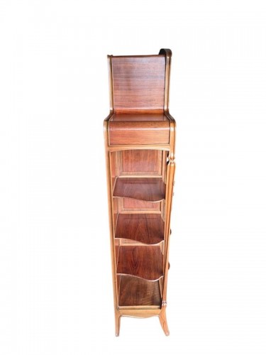 Antiquités - Louis Majorelle - Cabinet Art nouveau "Chèvrefeuille et Digitales"