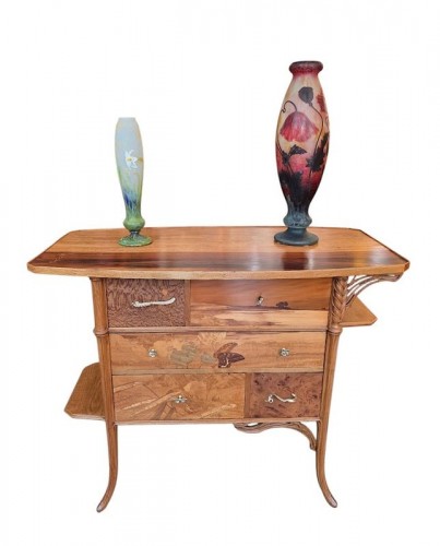 Emile Gallé Commode Art Nouveau, L'Orge - Mobilier Style Art nouveau