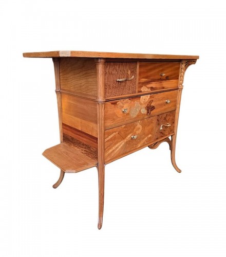 Art nouveau - Emile Gallé Commode Art Nouveau, L'Orge
