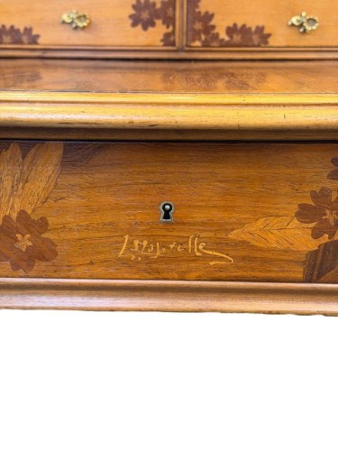 Art nouveau - Louis Majorelle - Bureau Art nouveau "Primevères"