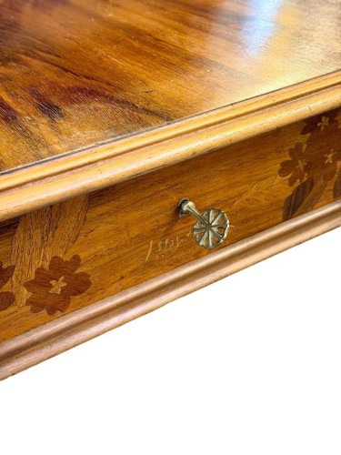 Antiquités - Louis Majorelle - Bureau Art nouveau "Primevères"