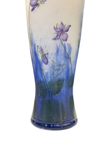 Daum Nancy – Art Nouveau “Violets” Vase - 
