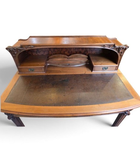 Louis Majorelle – Art nouveau “Poppies” Desk - Furniture Style Art nouveau