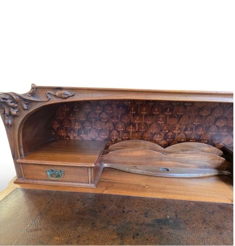 Furniture  - Louis Majorelle – Art nouveau “Poppies” Desk