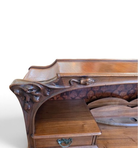 Louis Majorelle – Art nouveau “Poppies” Desk - 