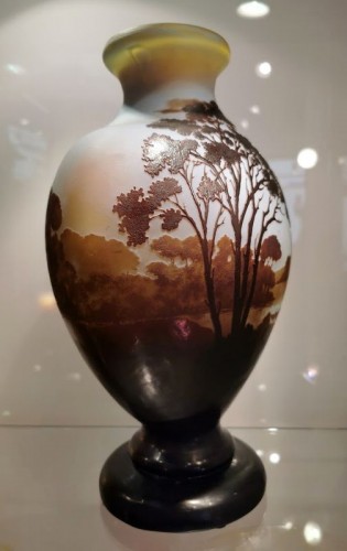 Emile Gallé Vase Art nouveau - Antiquités Art Nouveau