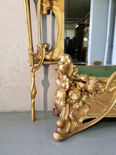 19th century - Art Nouveau entrance console