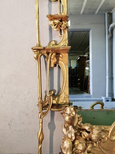 Art Nouveau entrance console - Art nouveau