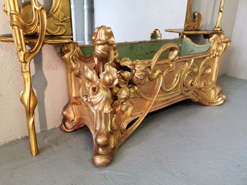 Antiquités - Art Nouveau entrance console