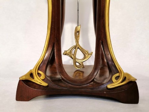 Louis Majorelle - Pendule Art Nouveau aux pavots - Art nouveau