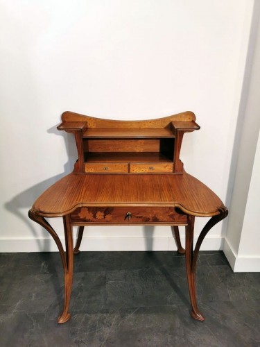 Louis Majorelle - Bureau Art Nouveau Aux Primevères - Mobilier Style Art nouveau