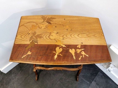 Mobilier Table & Guéridon - Emile Gallé - Table d'appoint Art Nouveau