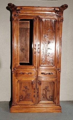 Eugène Gaillard - Importante Bibliothèque Art Nouveau - Mobilier Style Art nouveau