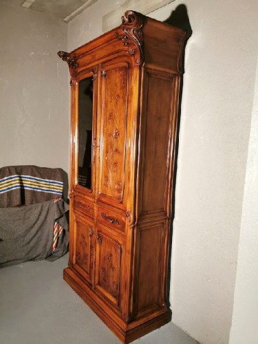 Furniture  - Eugène Gaillard - Important Art Nouveau bookcase