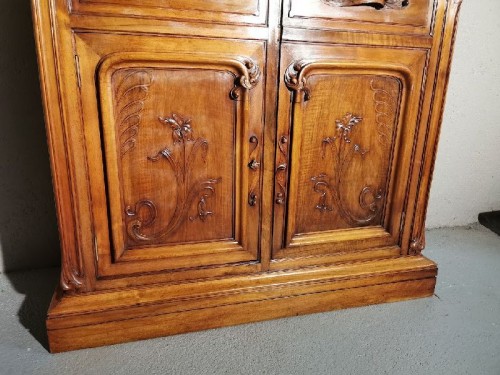 20th century - Eugène Gaillard - Important Art Nouveau bookcase