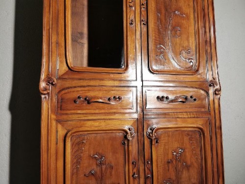 Eugène Gaillard - Important Art Nouveau bookcase - Art nouveau