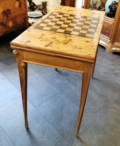 Furniture  - Louis Majorelle (1859-1926) - Art Nouveau Games Table