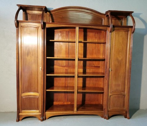 Edouard Diot - Bibliothèque Art Nouveau - Mobilier Style Art nouveau