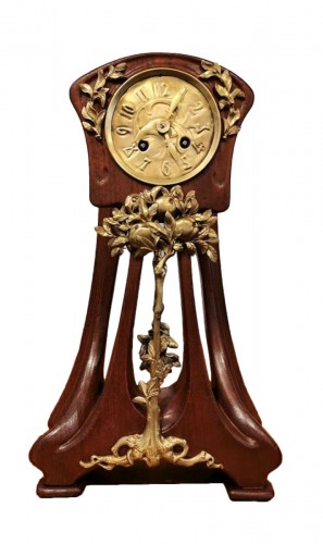 Art Nouveau clock attributed to Georges Nowak