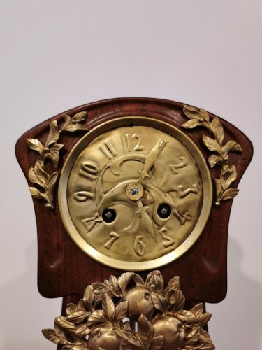 XXe siècle - Pendule Art nouveau attribuée à Georges Nowak