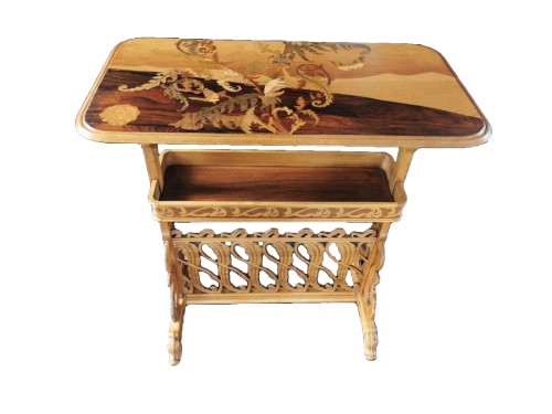 Emile Gallé - Art nouveau work table "Aux Scolopendres