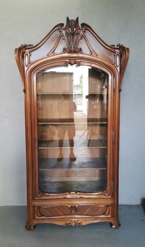 Henri Sauvage (1873-1932) -  Vitrine Art nouveau - Mobilier Style Art nouveau