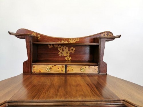 Art nouveau - Louis Majorelle - Bureau Art nouveau "Primevères"