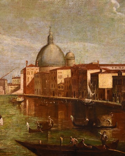 Louis XVI - Vue de Venise avec le Grand Canal - Atelier de Francesco Tironi (1745- 1797)