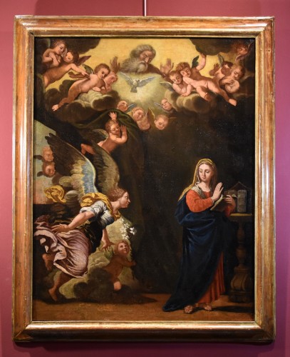 Antiquités - The Annunciation, Girolamo Bonini (circa 1600 - 1680)