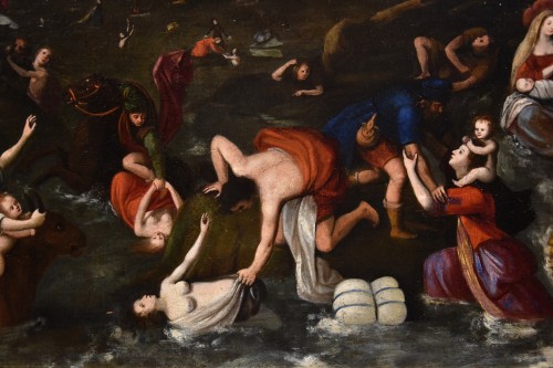 Le Déluge Universel, Peintre flamand actif au XVIIe siècle - Louis XIII