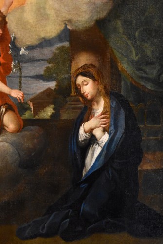 XVIIe siècle - L'Annonciation, Atelier de Carlo Maratta (1625 -1713)