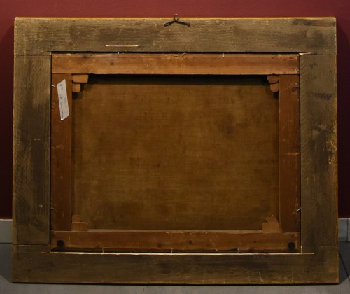 Tableaux et dessins Tableaux XVIIe siècle - Vanitas au tapis, horloge, partition et crâne, école italienne du 17e siècle