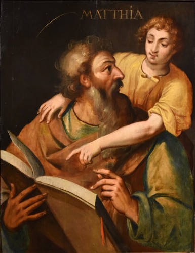 Saint Matthias l'Apôtre, Peintre florentin du XVIIe siècle cercle de Francesco Morandini (1544 - 1597)