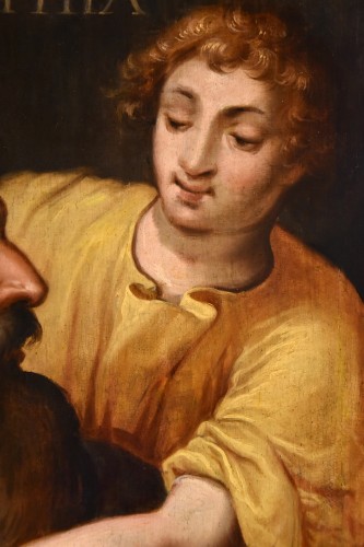 Saint Matthias l'Apôtre, Peintre florentin du XVIIe siècle cercle de Francesco Morandini (1544 - 1597) - Antichità Castelbarco