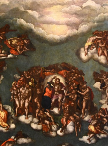 Renaissance - Le Jugement dernier, Peintre romain fin XVIe début XVIIe siècle