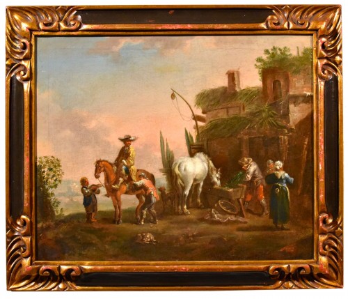 Simon Johannes Van Douw (anvers 1630 - 1677), Le Reste d&#039;Un Chevalier