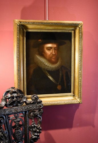 Louis XIII - Portrait Of James I Of England And VI Of Scotland