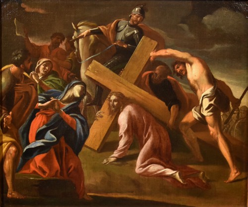 The Ascent To Calvary, Giovanni Lanfranco (Terenzo, 1582 - Rome, 1647)