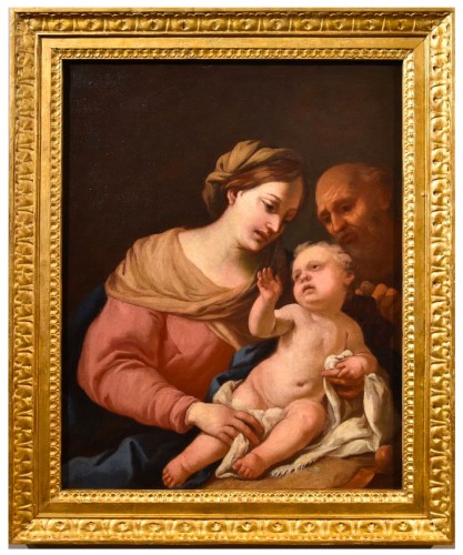 The Holy Family, Genoese school of the second half of the 17th century