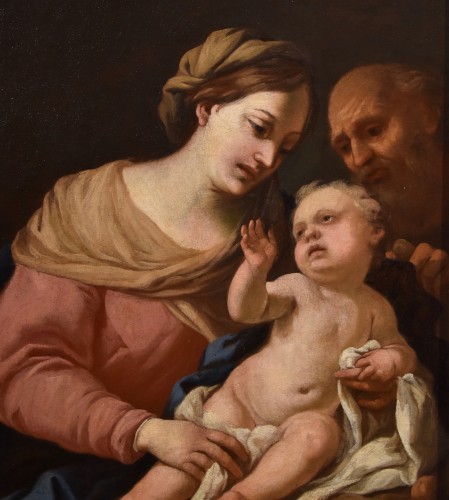 The Holy Family, Genoese school of the second half of the 17th century - Louis XIII