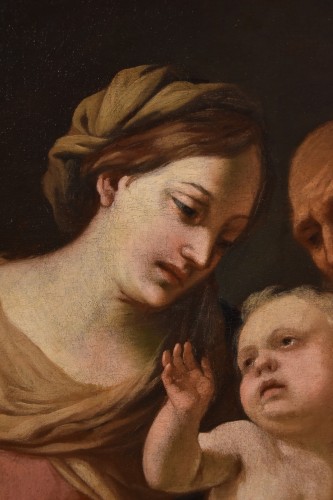 Antiquités - The Holy Family, Genoese school of the second half of the 17th century