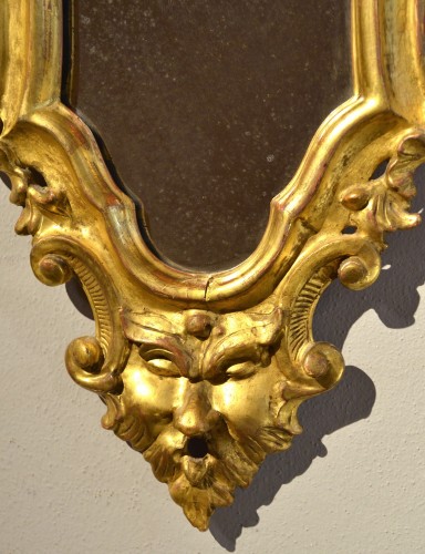Paire de miroirs italiens,  début XVIIIe siècle - 