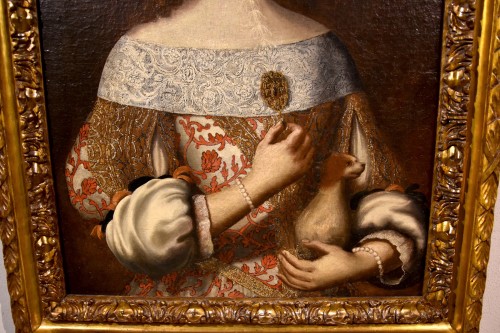 Portrait de la marquise Alessandra Malvezzi, Pier Francesco Cittadini (1616 - 1681) - Antichità Castelbarco