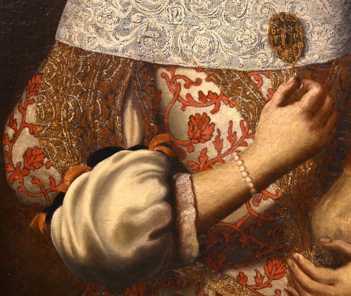 Portrait Of The Marchioness Alessandra Malvezzi, Pier Francesco Cittadini  - Louis XIII