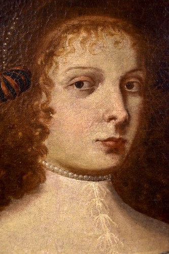 Antiquités - Portrait de la marquise Alessandra Malvezzi, Pier Francesco Cittadini (1616 - 1681)