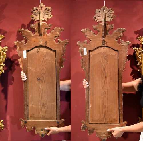 Antiquités - Pair Of 18th Century Venetian Mirrors