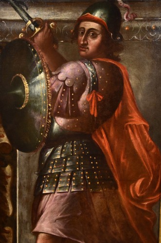 XVIe siècle et avant - Allégorie de la force, Giacomo Stella (1545 - 1630)