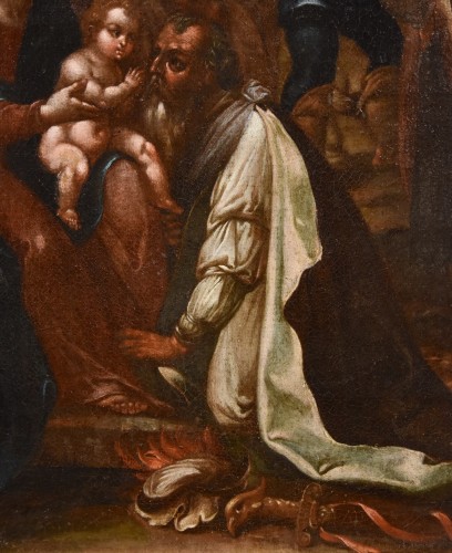 L'Adoration des Mages, Jan Van Der Straet, dit Giovanni Stradano - Antichità Castelbarco