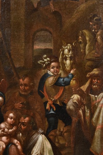 L'Adoration des Mages, Jan Van Der Straet, dit Giovanni Stradano - Louis XIII
