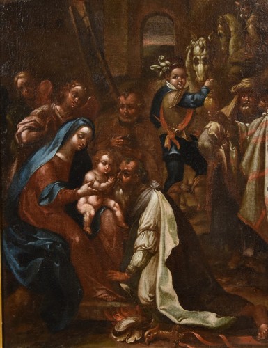 Antiquités - The Adoration Of The Magi, Jan Van Der Straet, Said Giovanni Stradano 